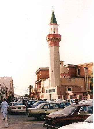 Moschea a Tripoli con Minareto - Minaret and Mosque in Tripoli